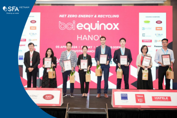 SFA Vietnam Captivates at BCI Equinox Hanoi 2024 with Innovative Smart Macerator Pump Technology