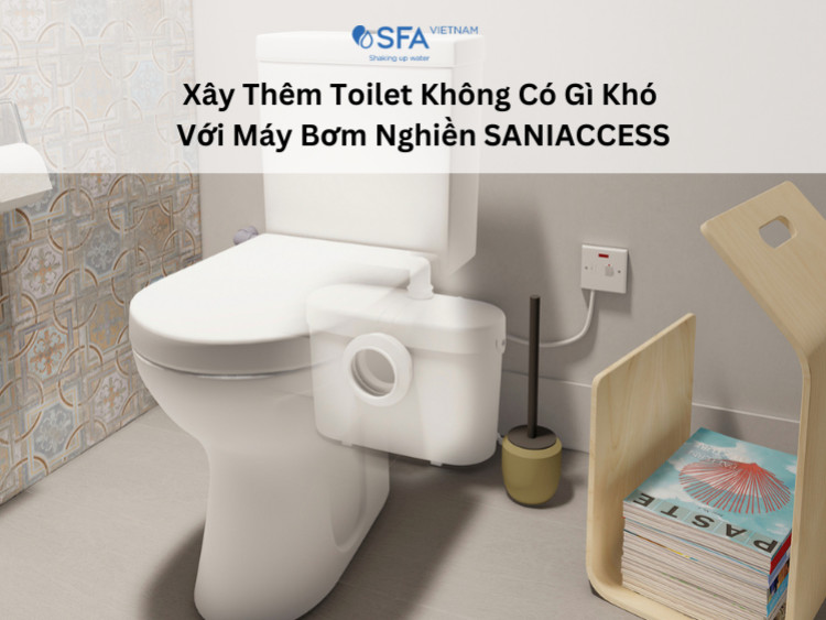 Adding a Bathroom Has Never Been Easier with SANIACCESS Macerator Pumps
