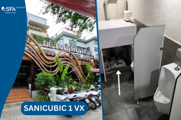 The Perfect Solution for Restaurants: Sanicubic 1 VX Lifting Station