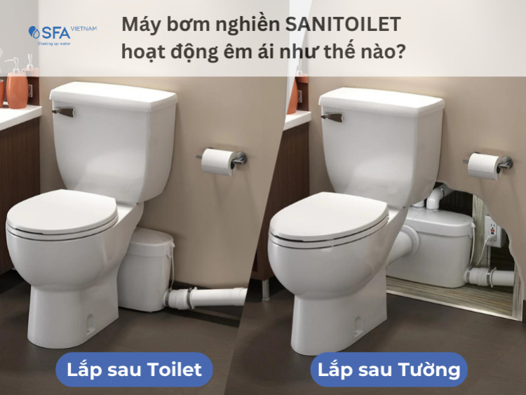 How Quiet is the SANITOILET Solution?