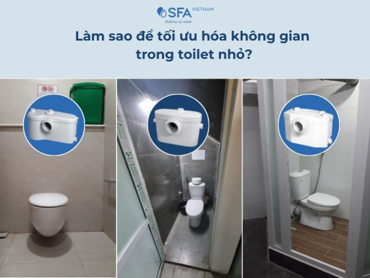 Làm sao để tối ưu hóa không gian trong toilet nhỏ?
