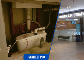 SANIBEST PRO - The Optimal Waste Disposal Solution for Public Women's Restrooms at Hanh Phuc International Clinic