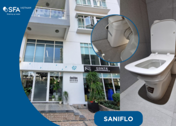 Sử Dụng Máy Bơm Xả Thải SANIFLO Để Lắp Đặt Nhà Vệ Sinh Thêm Mà Không Cần Khoan Cắt Sàn