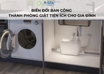 Biến Đổi Ban Công Thành Phòng Giặt Đầy Tiện Ích Cho Gia Đình